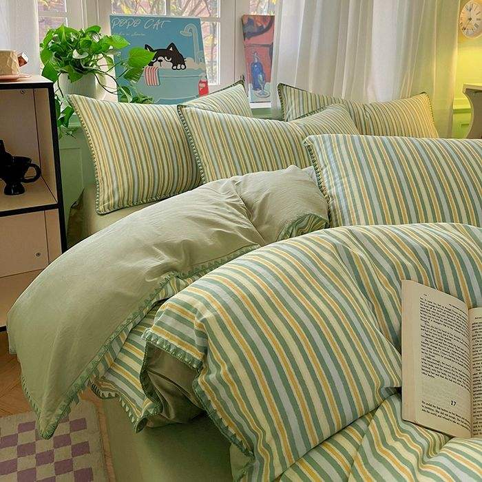2026 Custom New Arrival a Class Embroidered 100 Percent Cotton 300TC Bedding Set OEM ODM All Season Use
