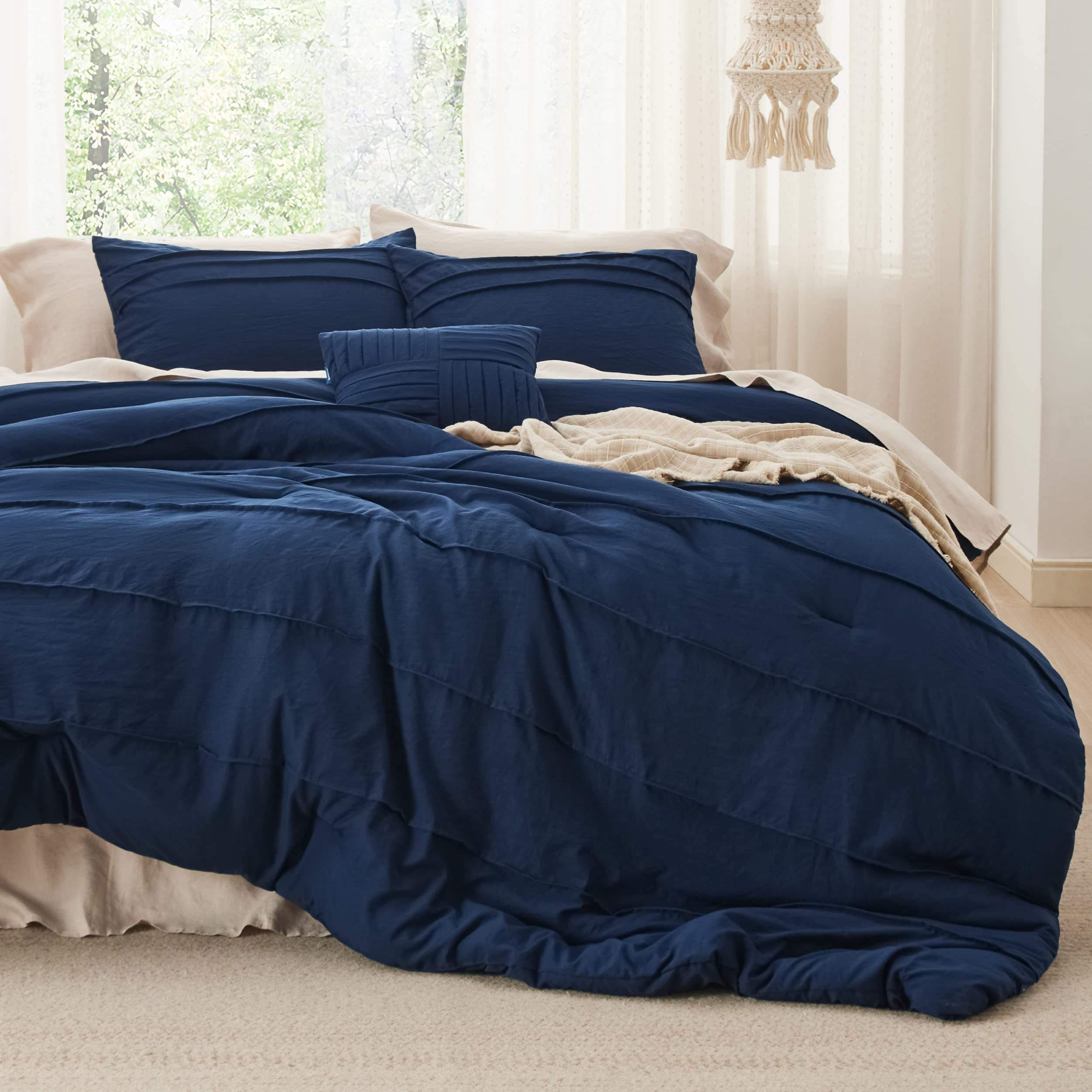 High Quality Washable Microfiber Polyester Comforter Pillowcase Duvet Bedding Sets for Home Hotel Comforter 3 Pcs All Season