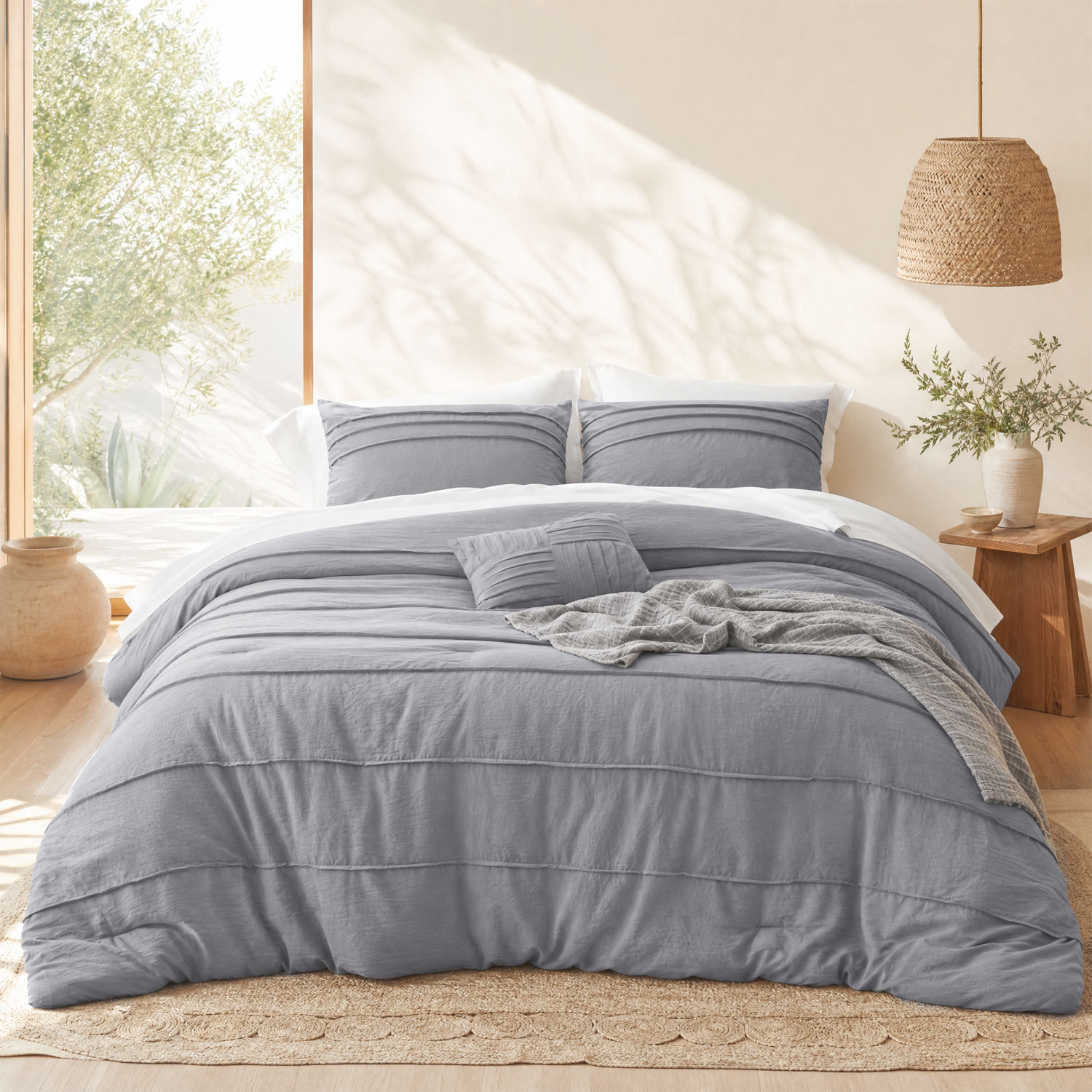High Quality Washable Microfiber Polyester Comforter Pillowcase Duvet Bedding Sets for Home Hotel Comforter 3 Pcs All Season