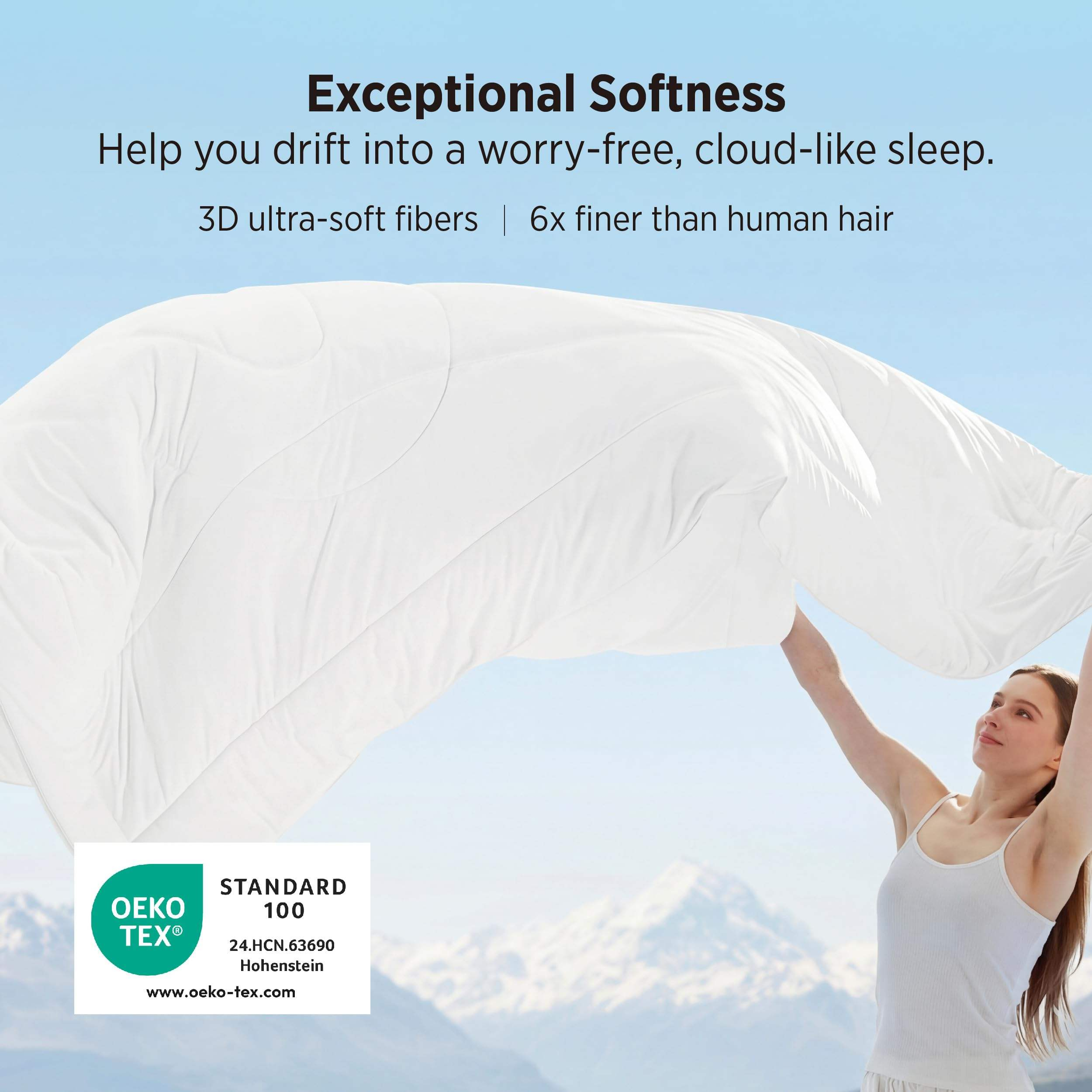 Wholesale Double-Sided Cooling Comforter Queen Size Lightweight Summer Quilt Breathable Bedding Blanket for Hot Sleepers