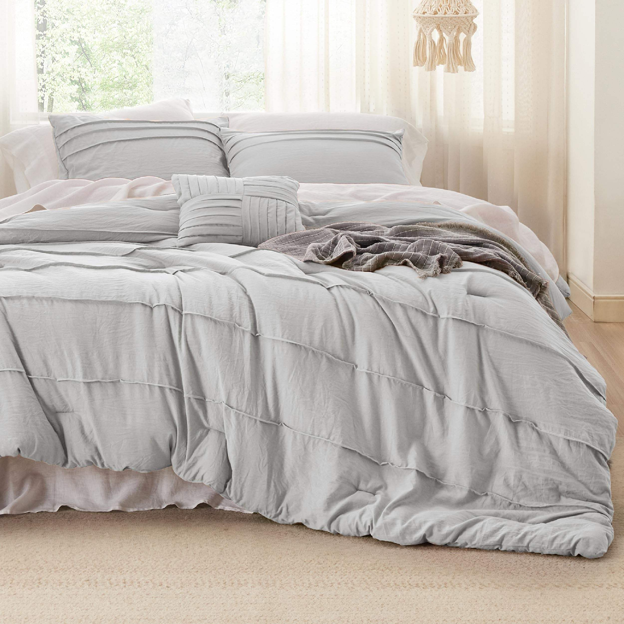 High Quality Washable Microfiber Polyester Comforter Pillowcase Duvet Bedding Sets for Home Hotel Comforter 3 Pcs All Season