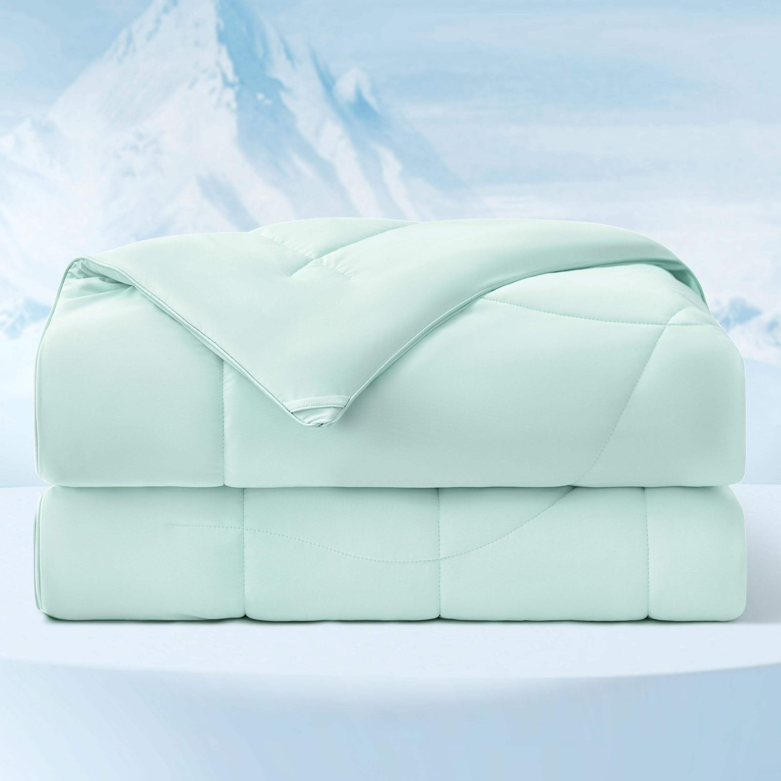 Wholesale Double-Sided Cooling Comforter Queen Size Lightweight Summer Quilt Breathable Bedding Blanket for Hot Sleepers