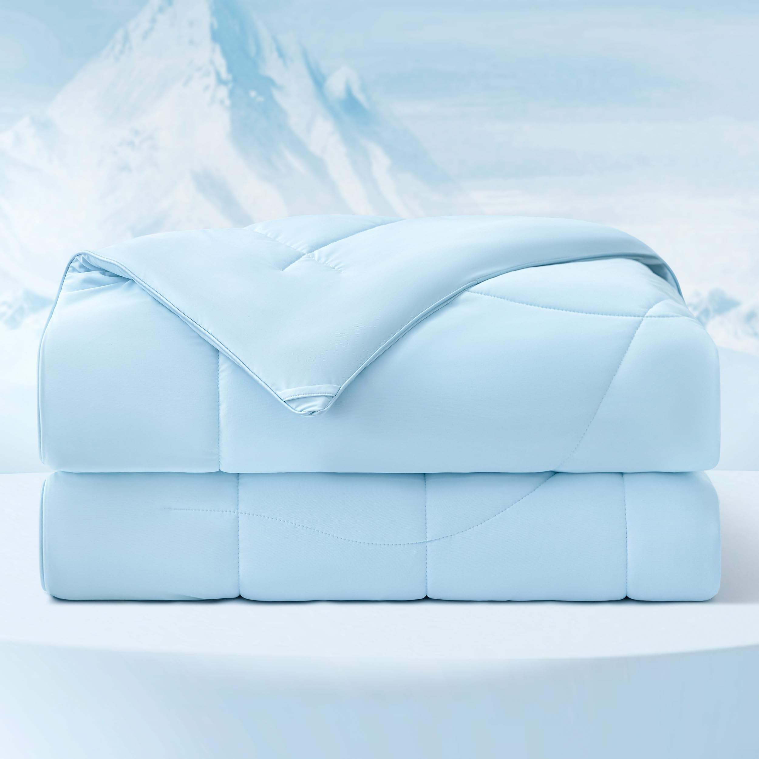 Wholesale Double-Sided Cooling Comforter Queen Size Lightweight Summer Quilt Breathable Bedding Blanket for Hot Sleepers