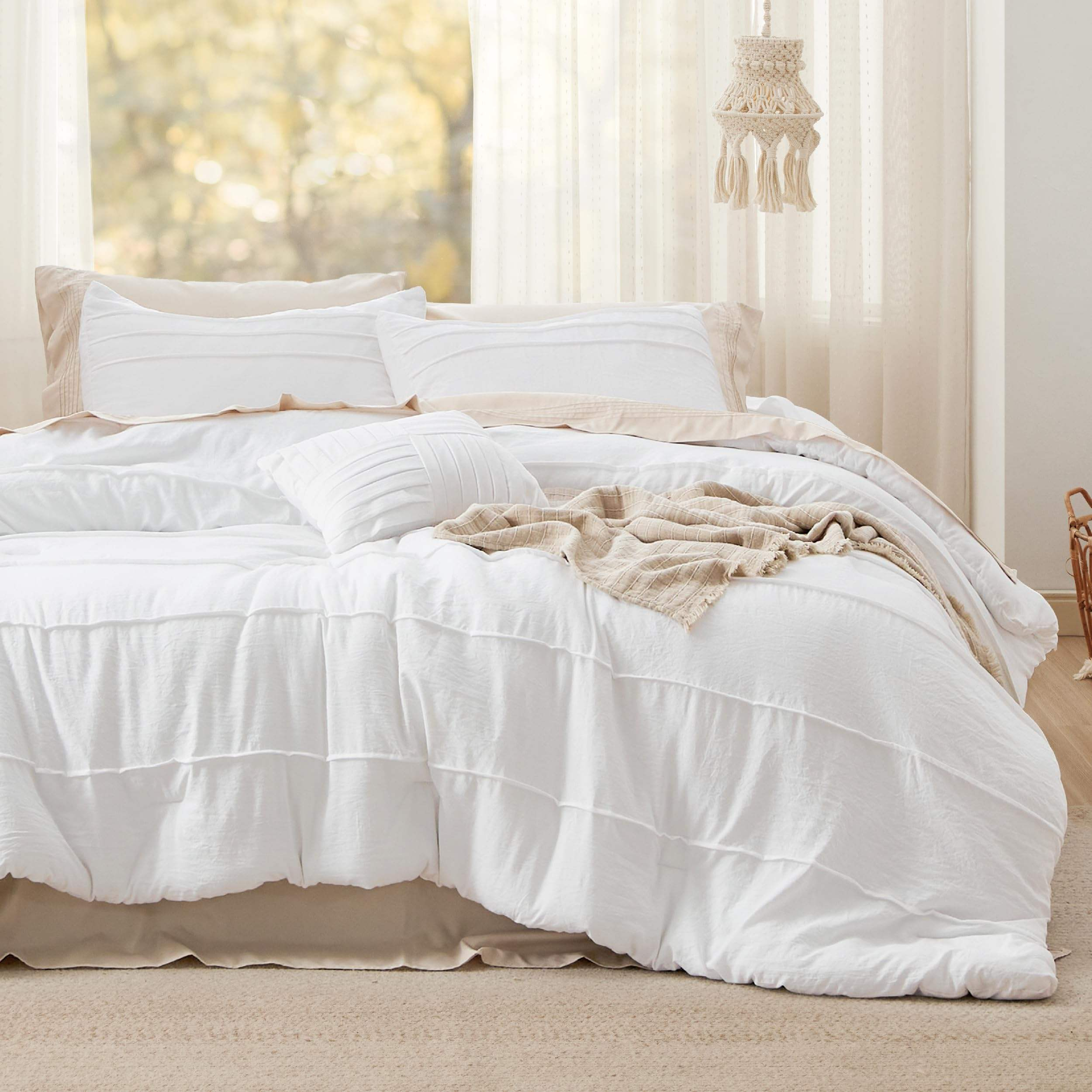 High Quality Washable Microfiber Polyester Comforter Pillowcase Duvet Bedding Sets for Home Hotel Comforter 3 Pcs All Season