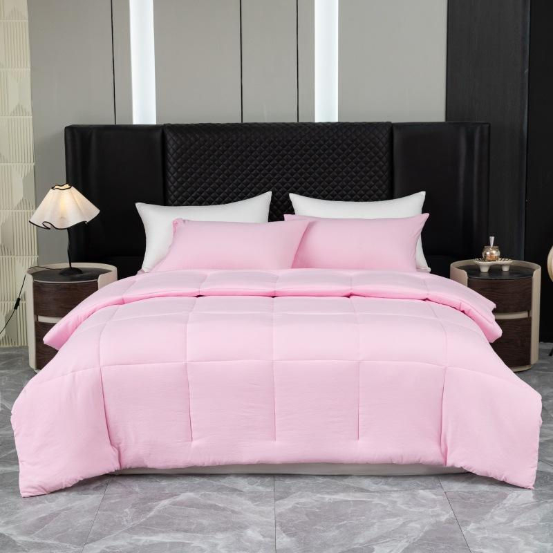 Hot Sale Bedding Bed Duvet 3 Piece Set Wholesale Bed Comforter Set Solid Colors Quilt Sets for All Home Hotel Use Wholesale
