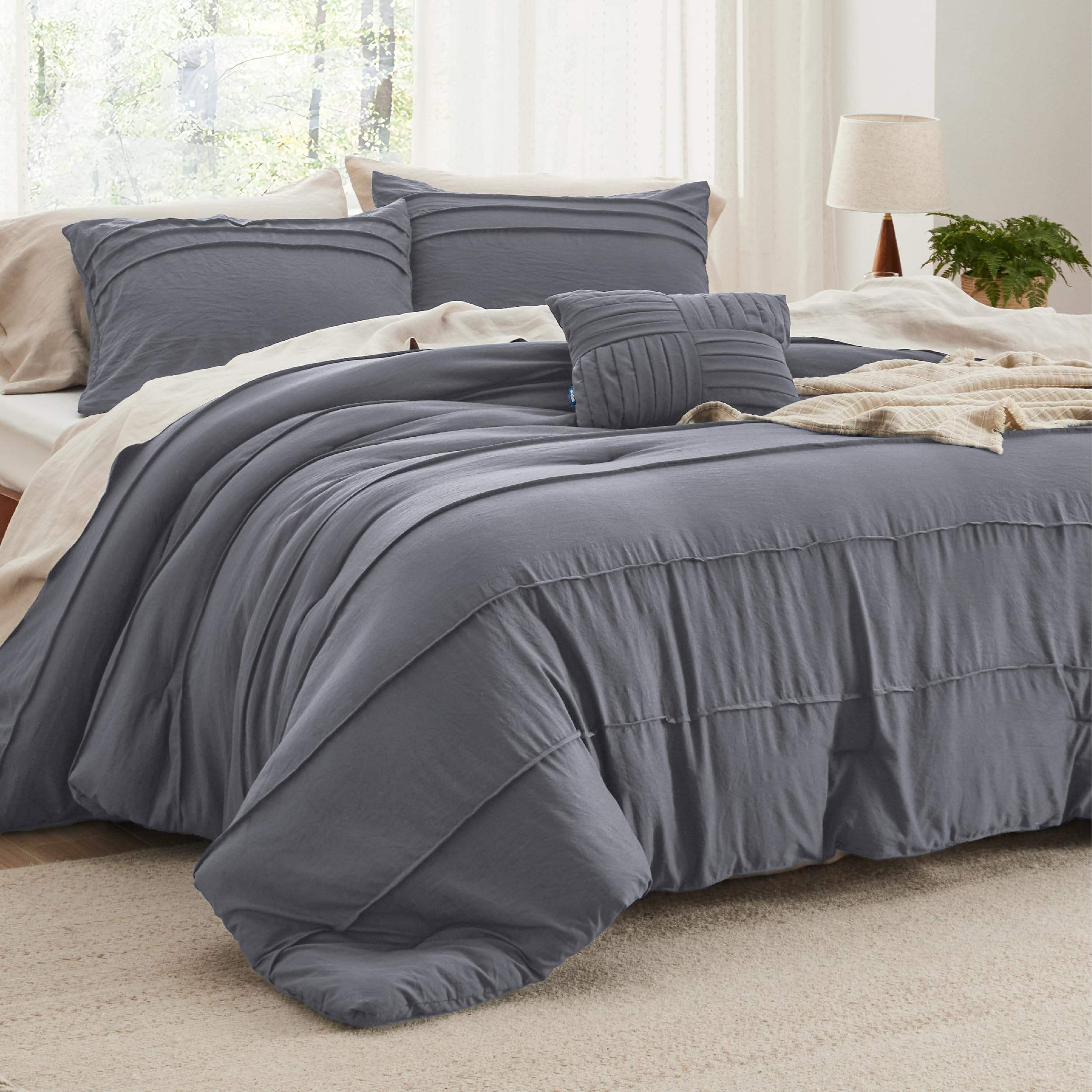High Quality Washable Microfiber Polyester Comforter Pillowcase Duvet Bedding Sets for Home Hotel Comforter 3 Pcs All Season