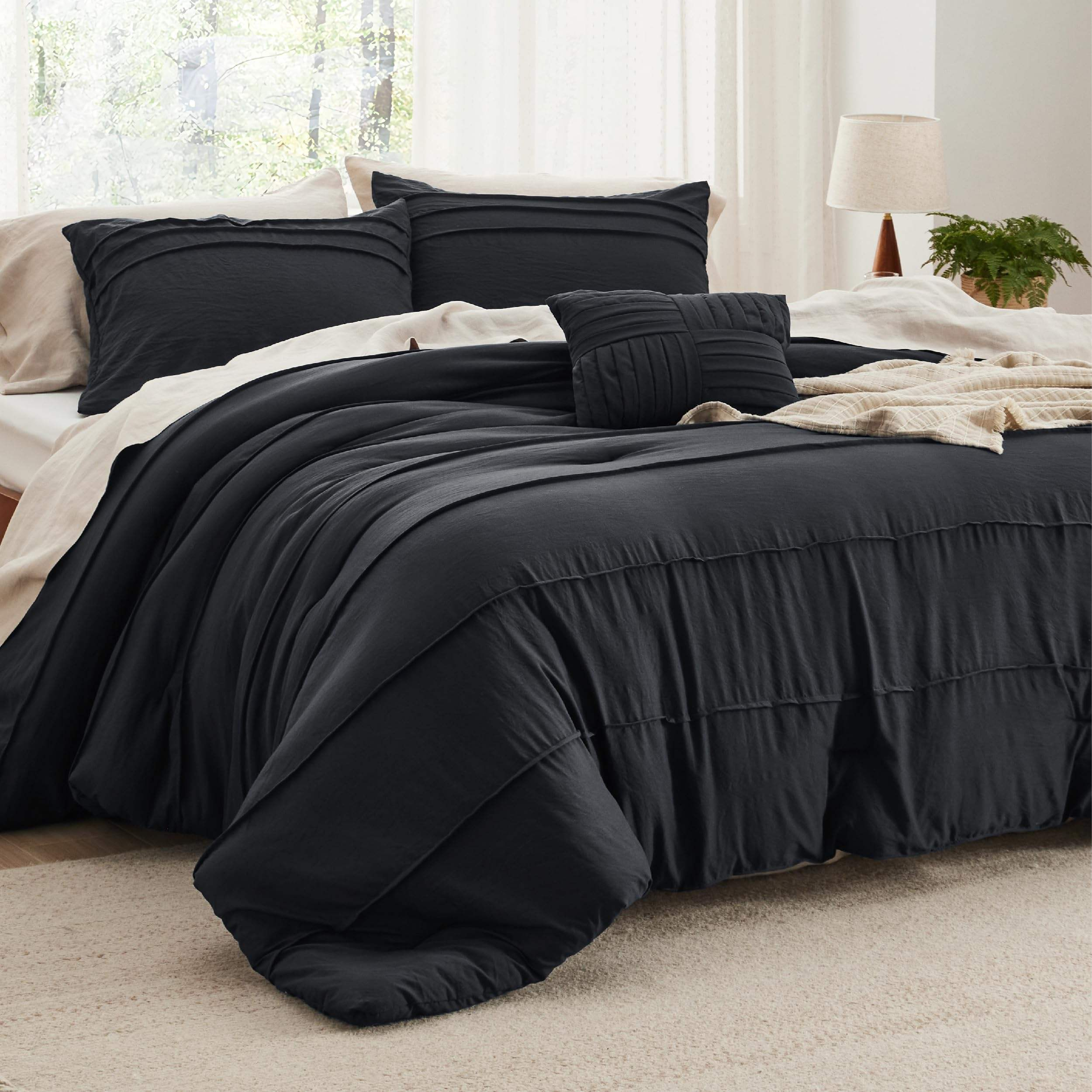High Quality Washable Microfiber Polyester Comforter Pillowcase Duvet Bedding Sets for Home Hotel Comforter 3 Pcs All Season