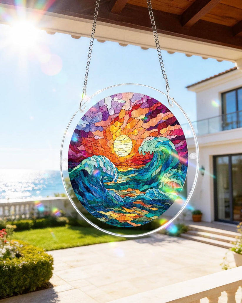 🔥Limited Time Offer Up To 54% Off🎁 Handmade DIY Acrylic Puzzle: Sun Catcher,Many styles,Popular size🔥8in