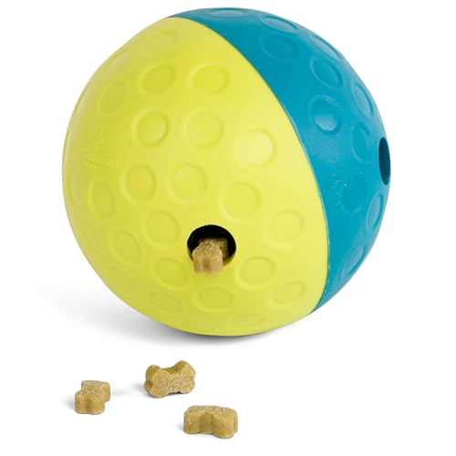 SNOOPY Slow Feeder Dog Bowl, Interactive Treat Dispensing Toy, Orange
