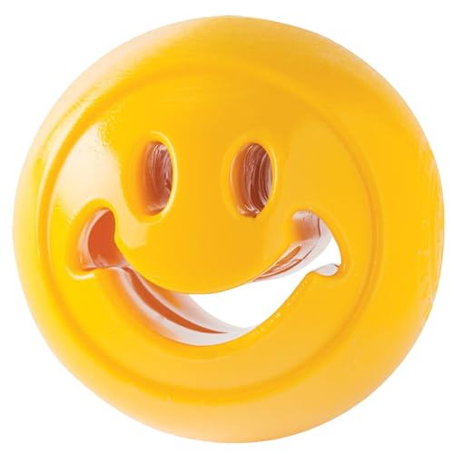 SNOOPY Slow Feeder Dog Bowl, Interactive Treat Dispensing Toy, Orange