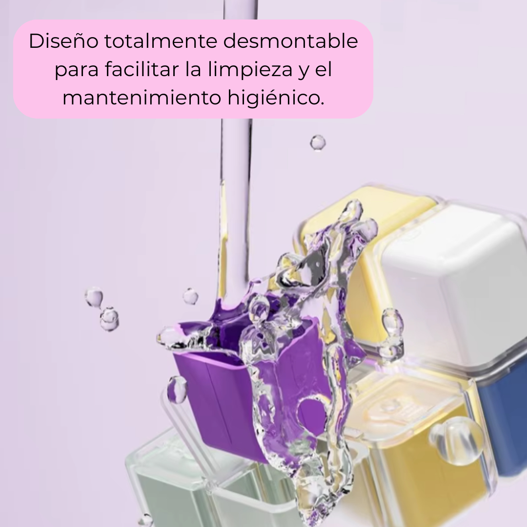 Foldable Cube Portable Pill Box