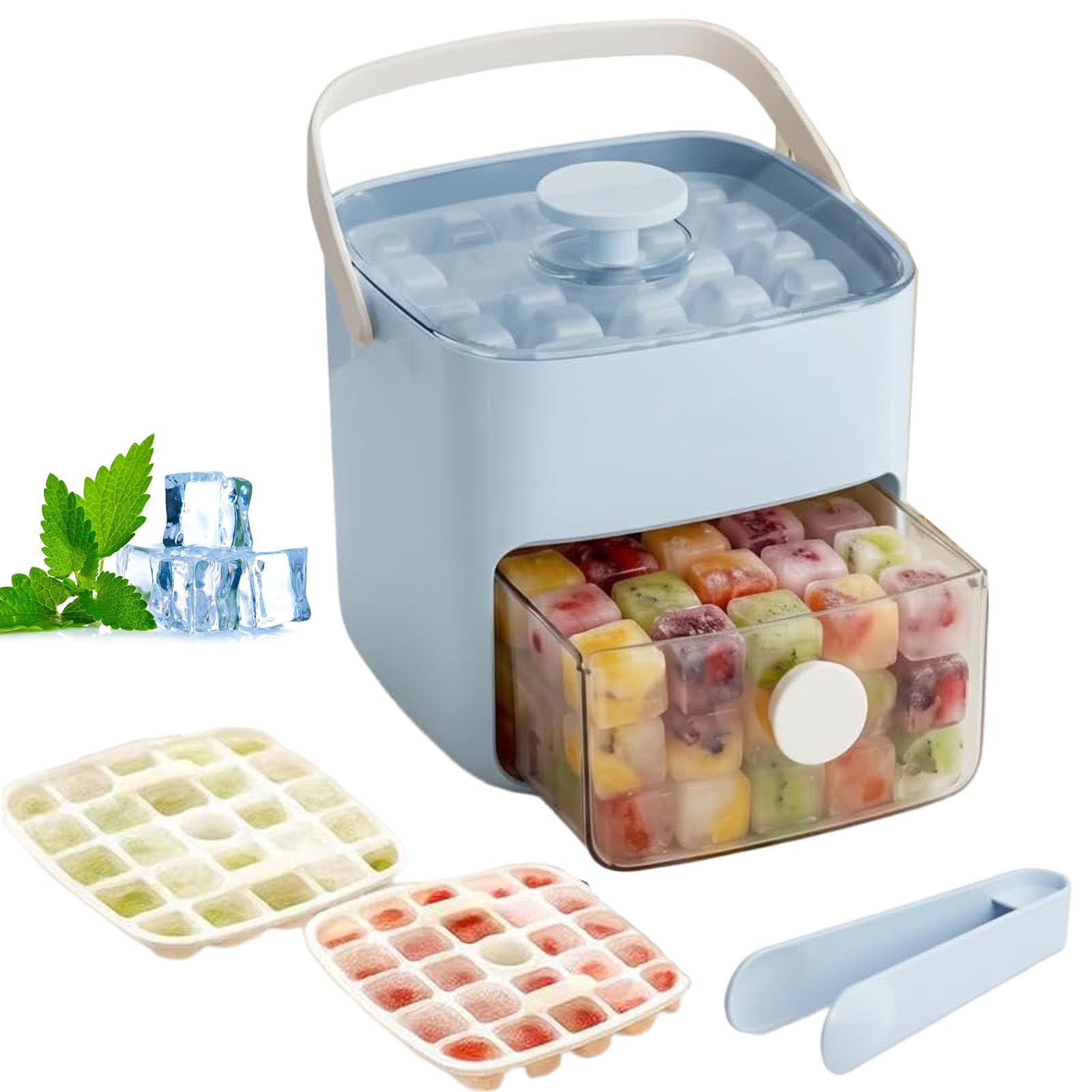 48 Cube Ice Maker With Easy Press Lid