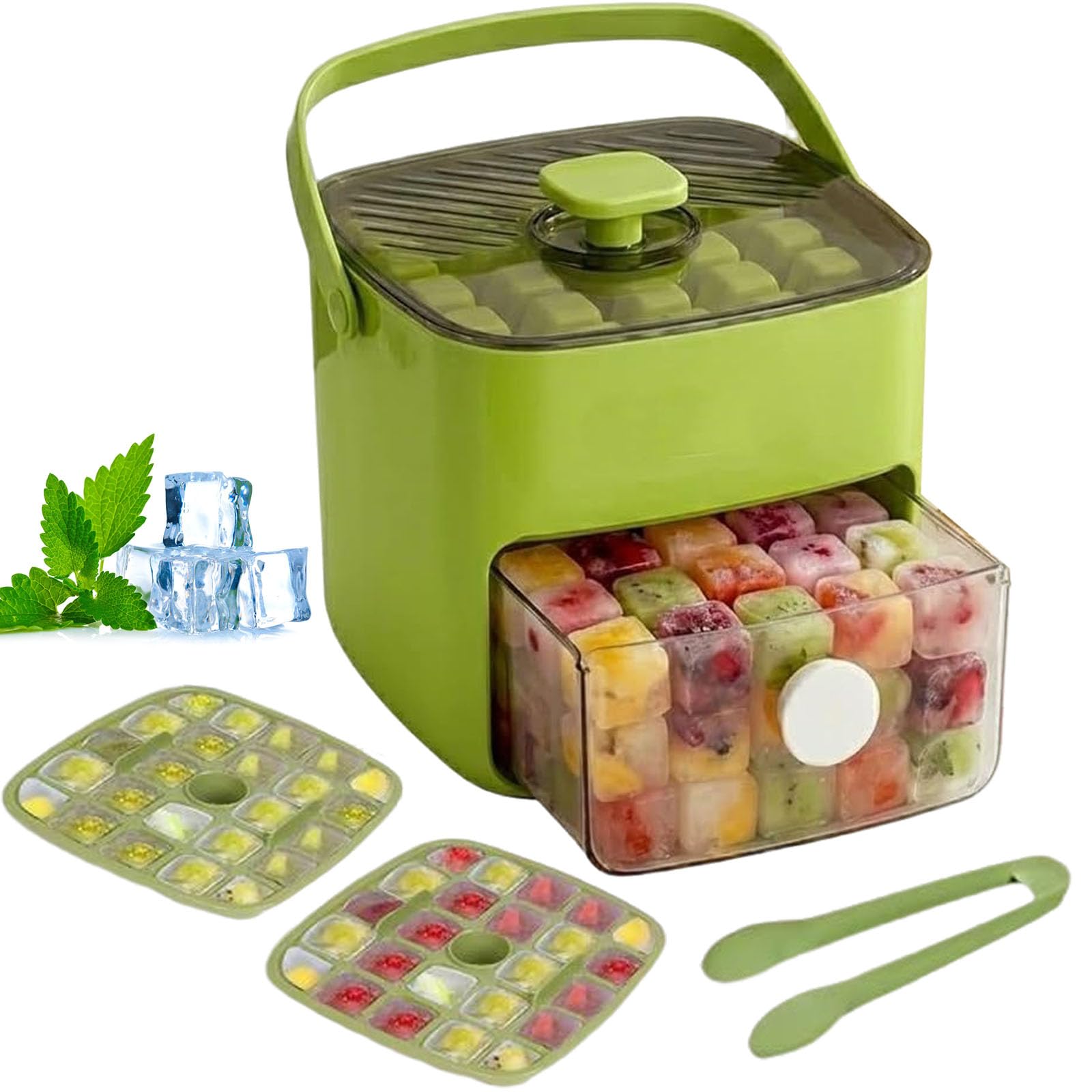 48 Cube Ice Maker With Easy Press Lid