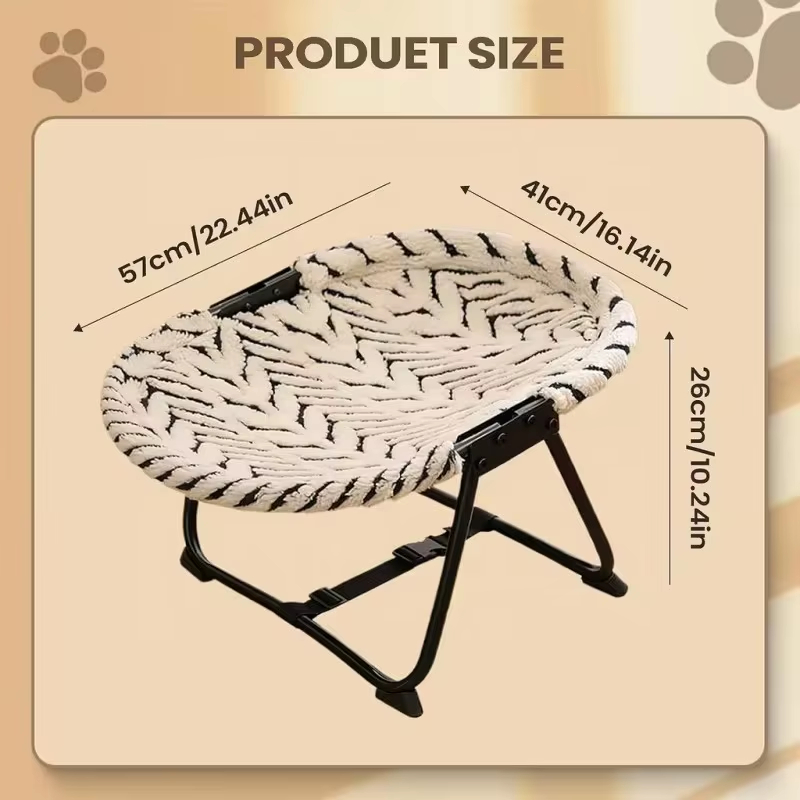 Elevated Pet Bed,Portable Breathable Non Slip Cot Hammock