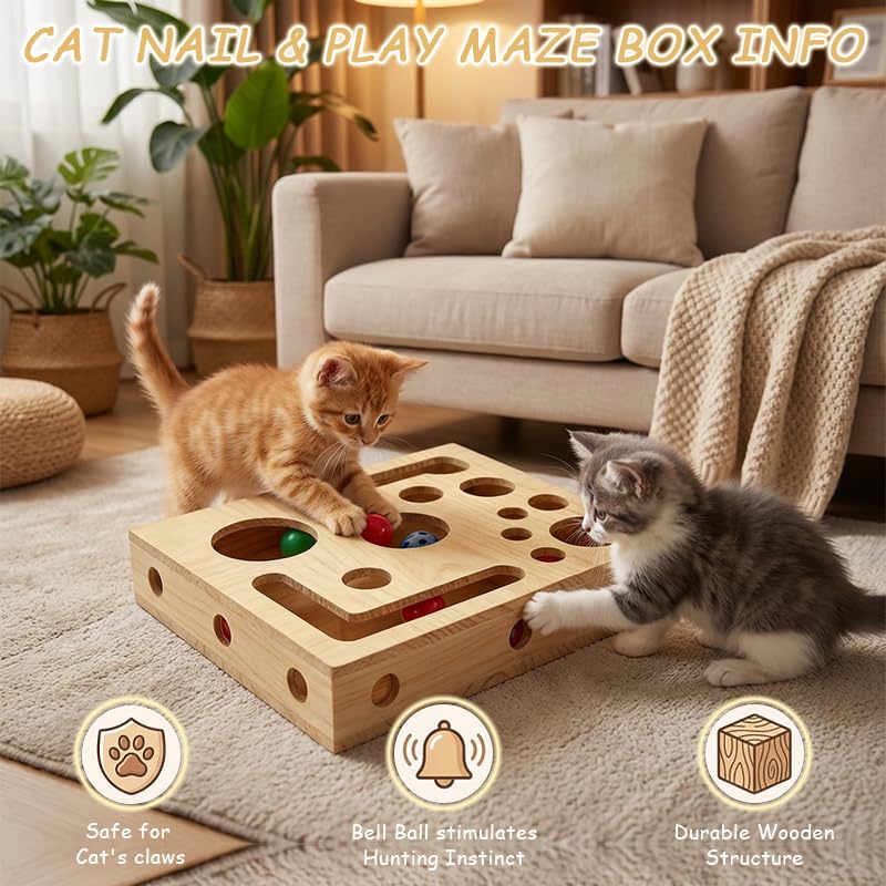 Stress Free Cat Nail Care Fun Box