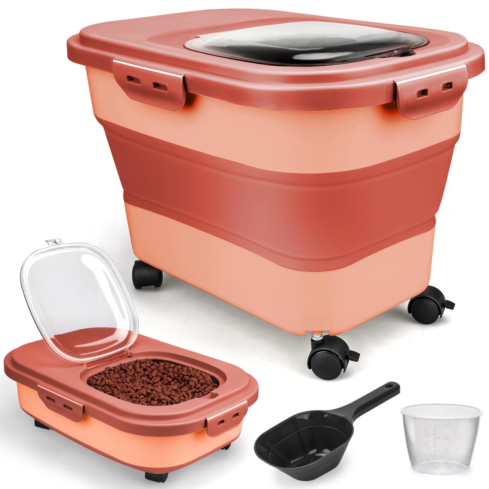 Collapsible Dog Food Storage Bin