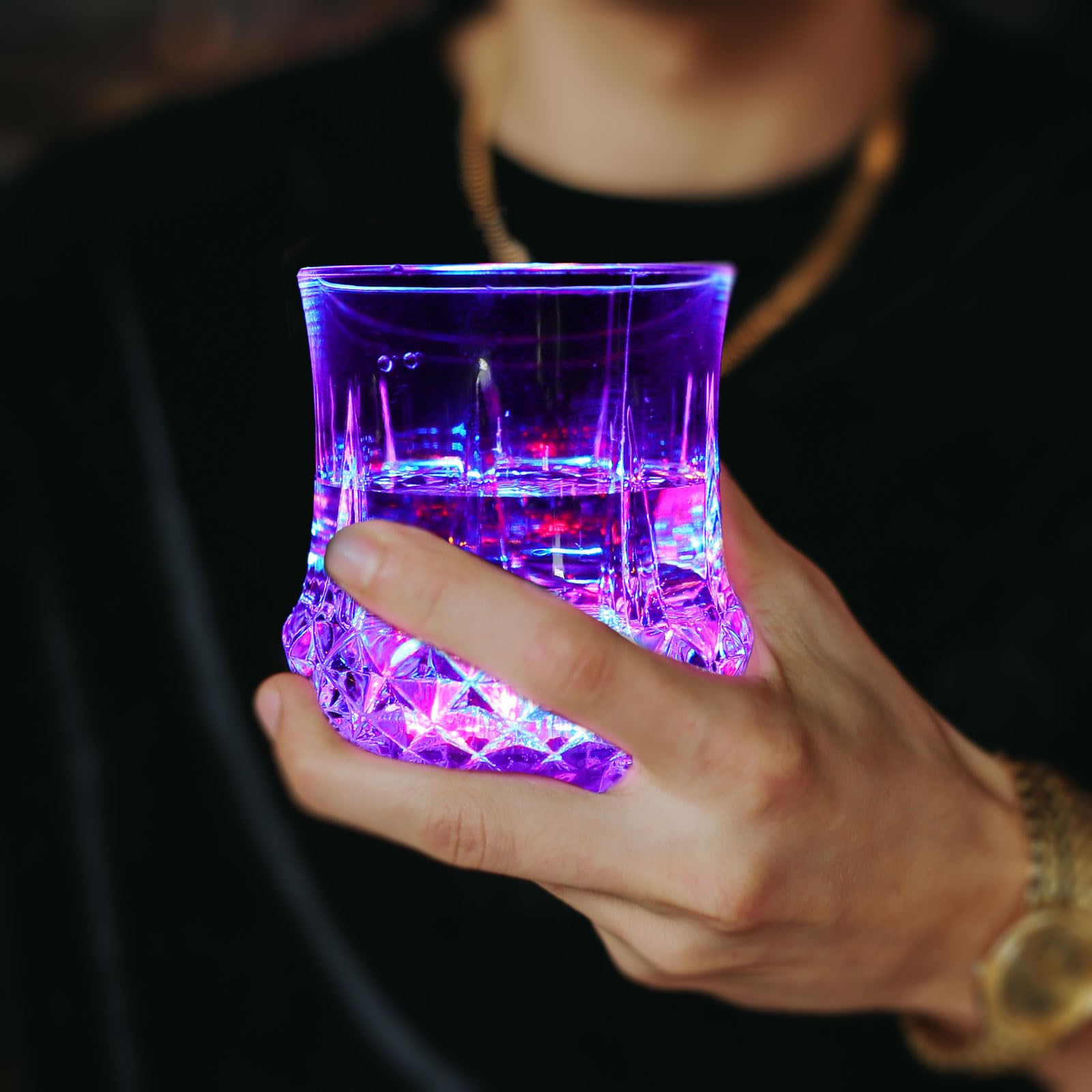 Flash Light Up Cups Liquid Activated