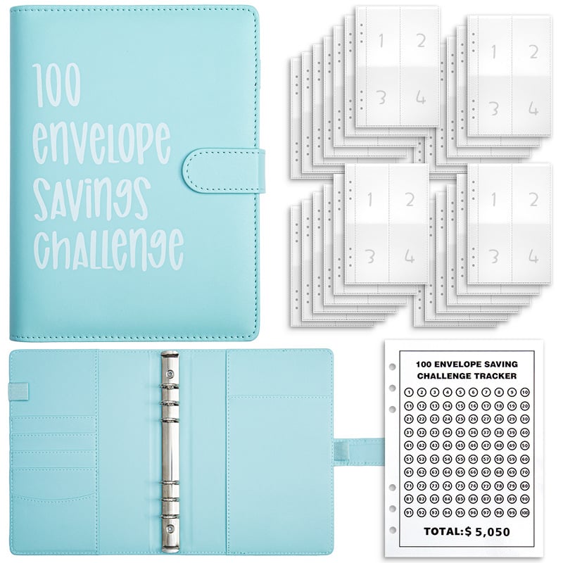⏰Last 3 Hours - New Year's Lowest Price! 🎉 -- ✉️100 Envelope Savings Challenge Book