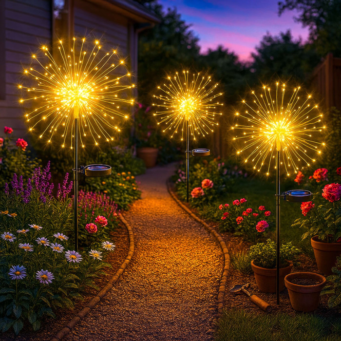 🔥 Last Day to Grab! Starlit Starburst Light – Transform Your Yard with Magical Starburst Illumination ✨