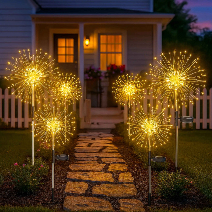 🔥 Last Day to Grab! Starlit Starburst Light – Transform Your Yard with Magical Starburst Illumination ✨