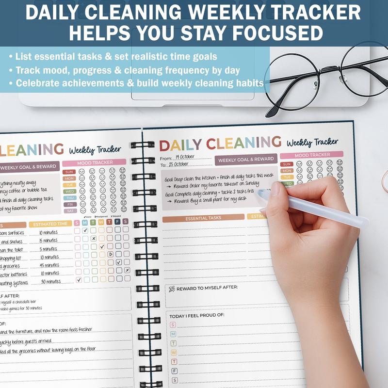 🔥Hot Sale 49% OFF - 📅 New Release📕2026 ADHD Cleaning Planner — Designed for ADHD Minds