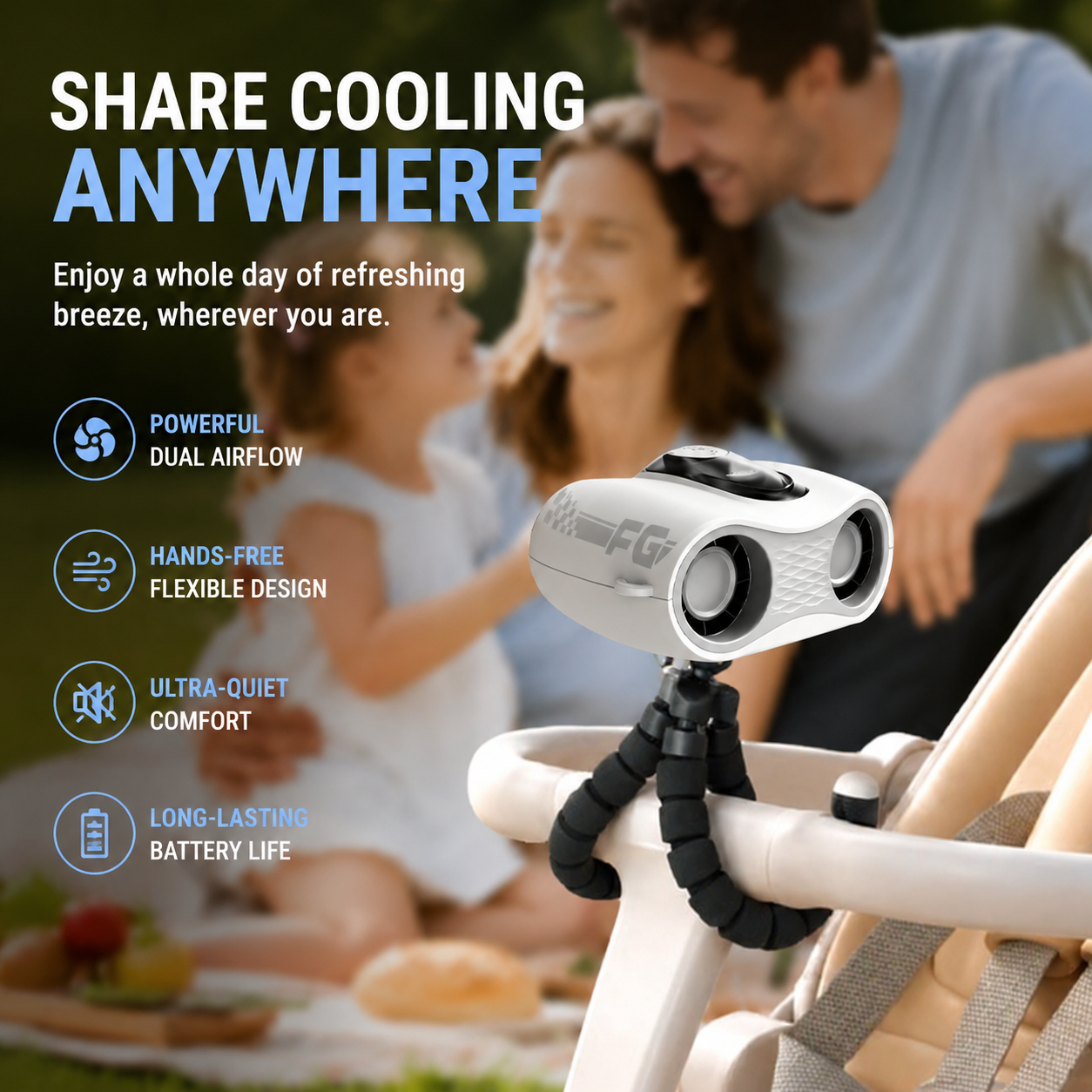 FROSTBLADE™ Wearable Waist Turbo Fan