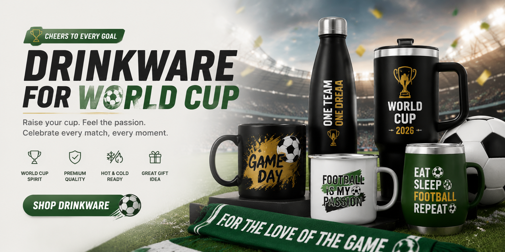 Drinkware – “Sip in Style & Fun! 🍹”