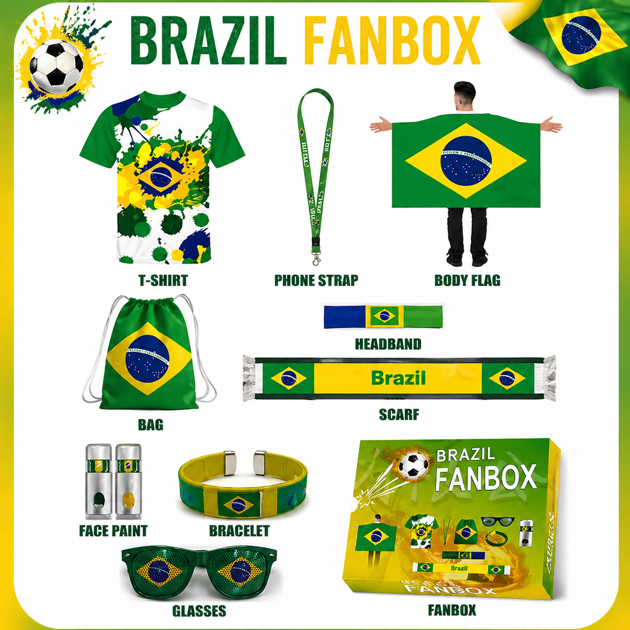 ⚽ World Cup Fanbox – Ultimate Soccer Fan Kit