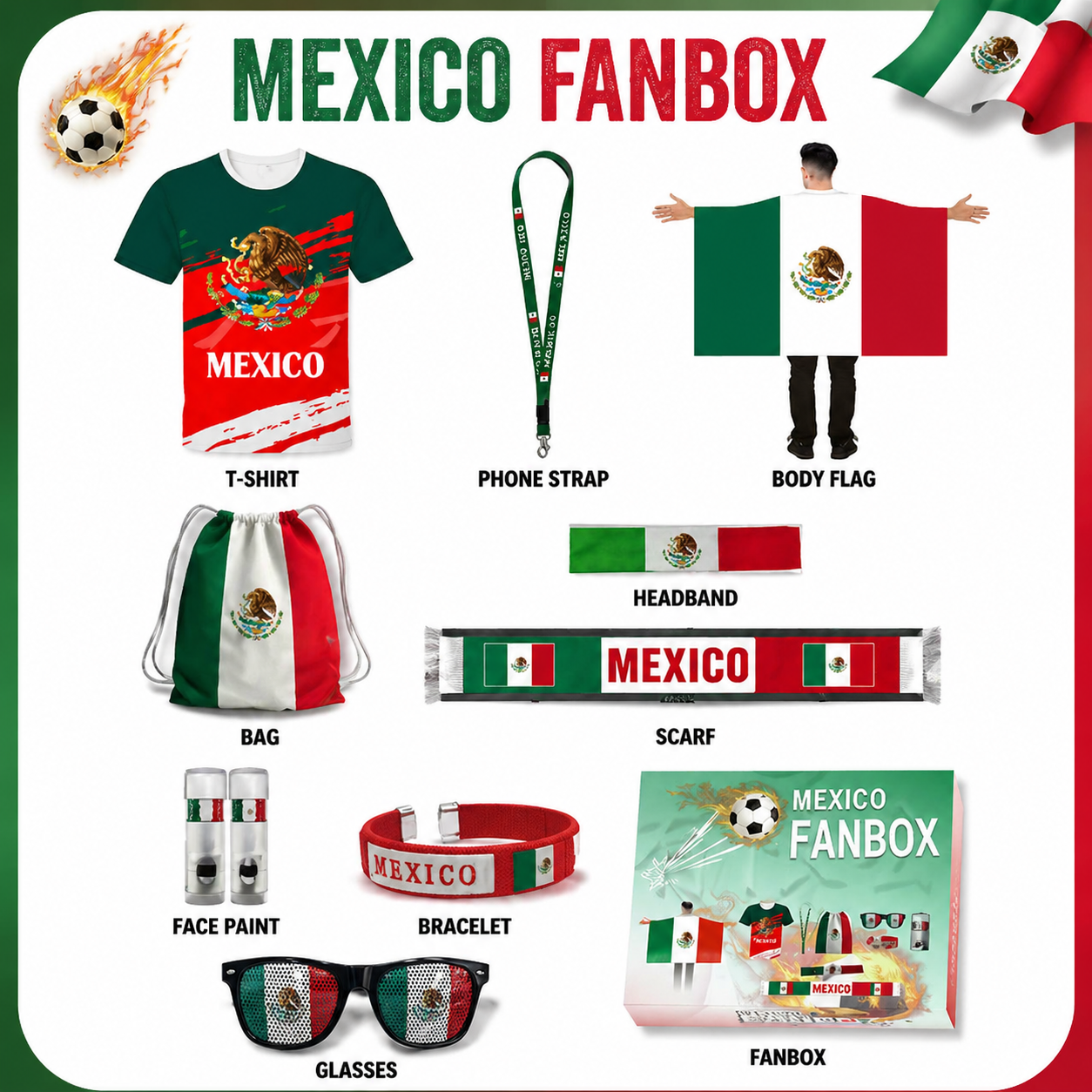 ⚽ World Cup Fanbox – Ultimate Soccer Fan Kit