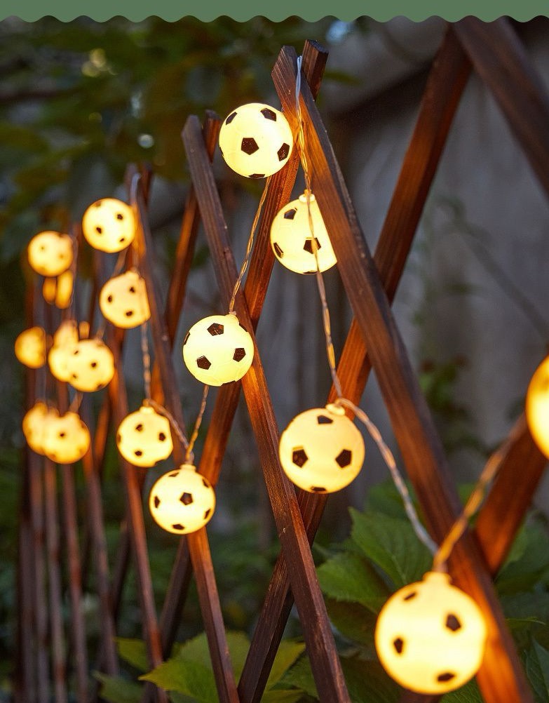 ⚽ GlowSoccer LED String Lights