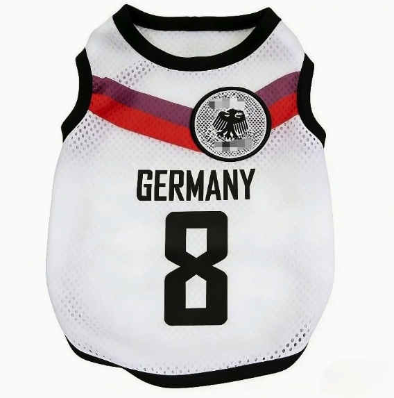 World Cup Style Pet Jersey 