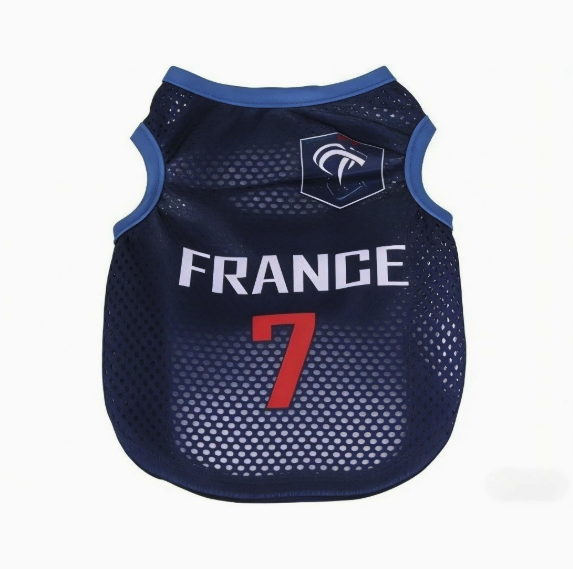 World Cup Style Pet Jersey 