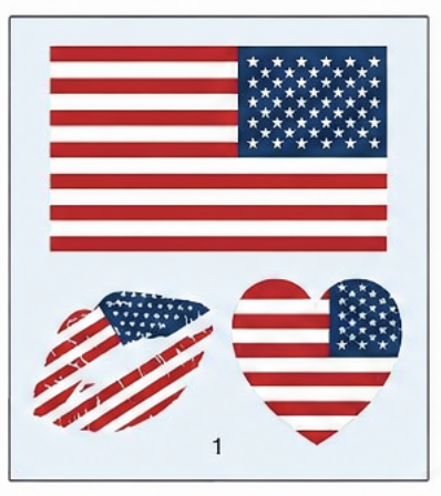 World Cup Face Flag Stickers – Hands-Free Fan Spirit Tattoos for Game Day Fun
