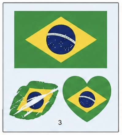 World Cup Face Flag Stickers – Hands-Free Fan Spirit Tattoos for Game Day Fun