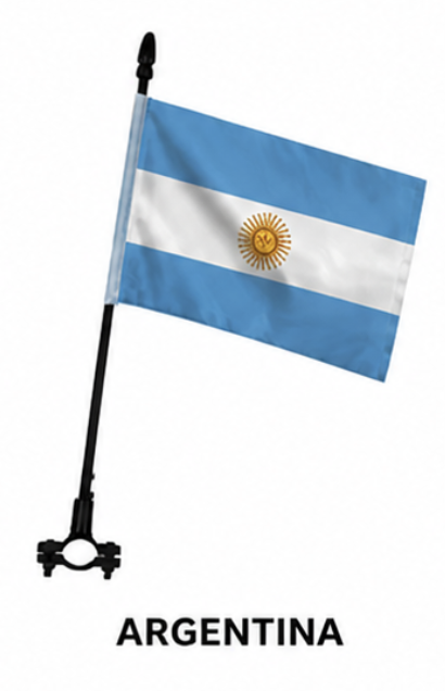 ⚡ World Cup Motorcycle Flags – USA, Mexico, Canada & More! ⚡