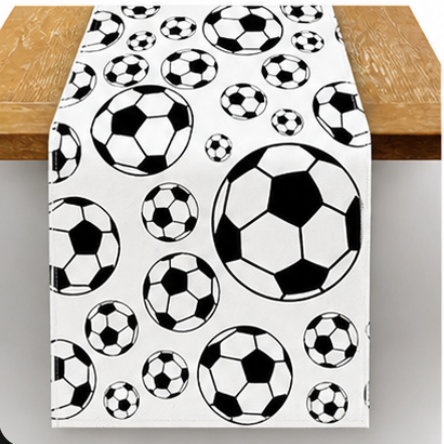 ⚽ World Cup Soccer Table Runner