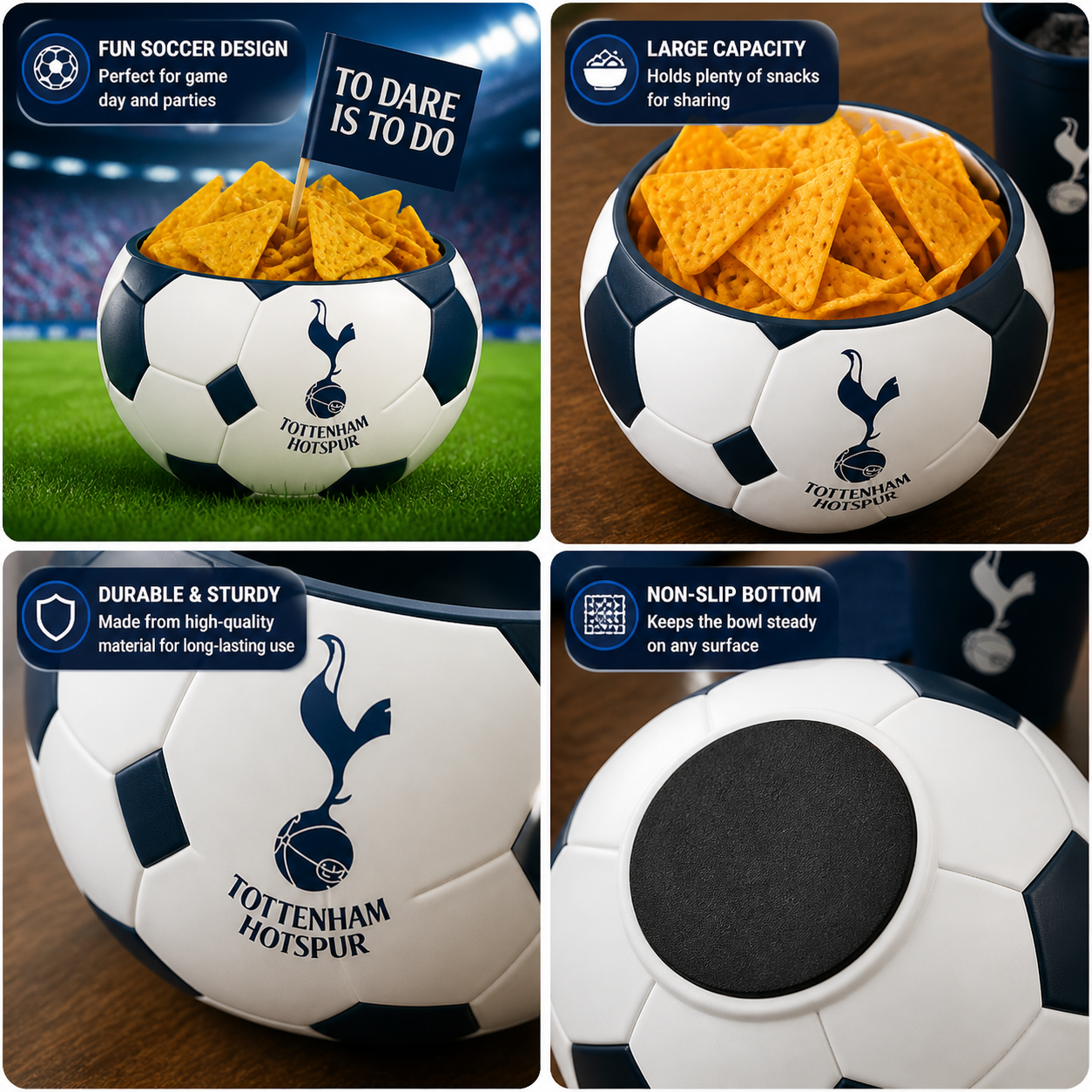 ⚽ World Cup Soccer Snack Bowl – Team Spirit Edition