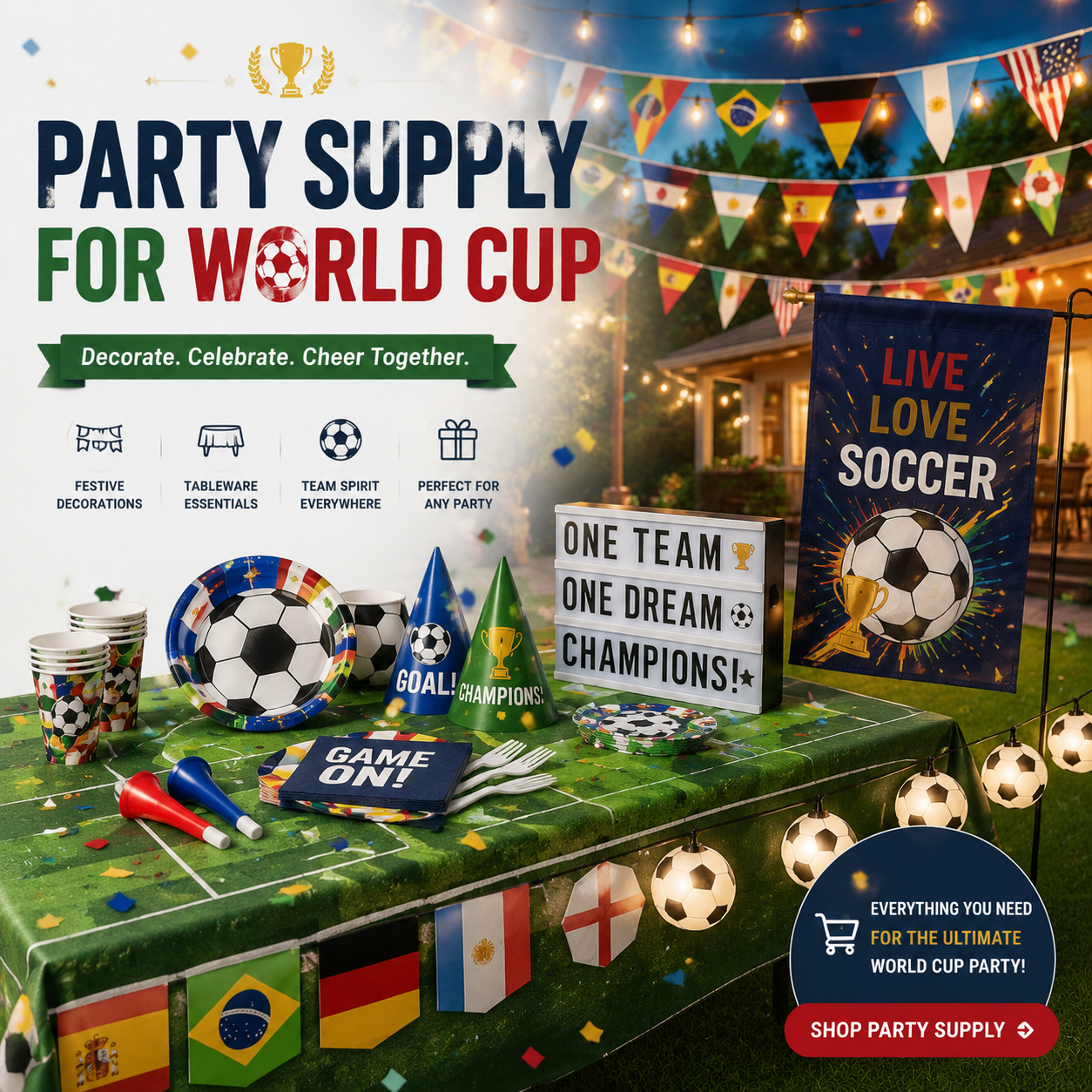 Party Supplies – “Make Every Party Epic! 🎉”