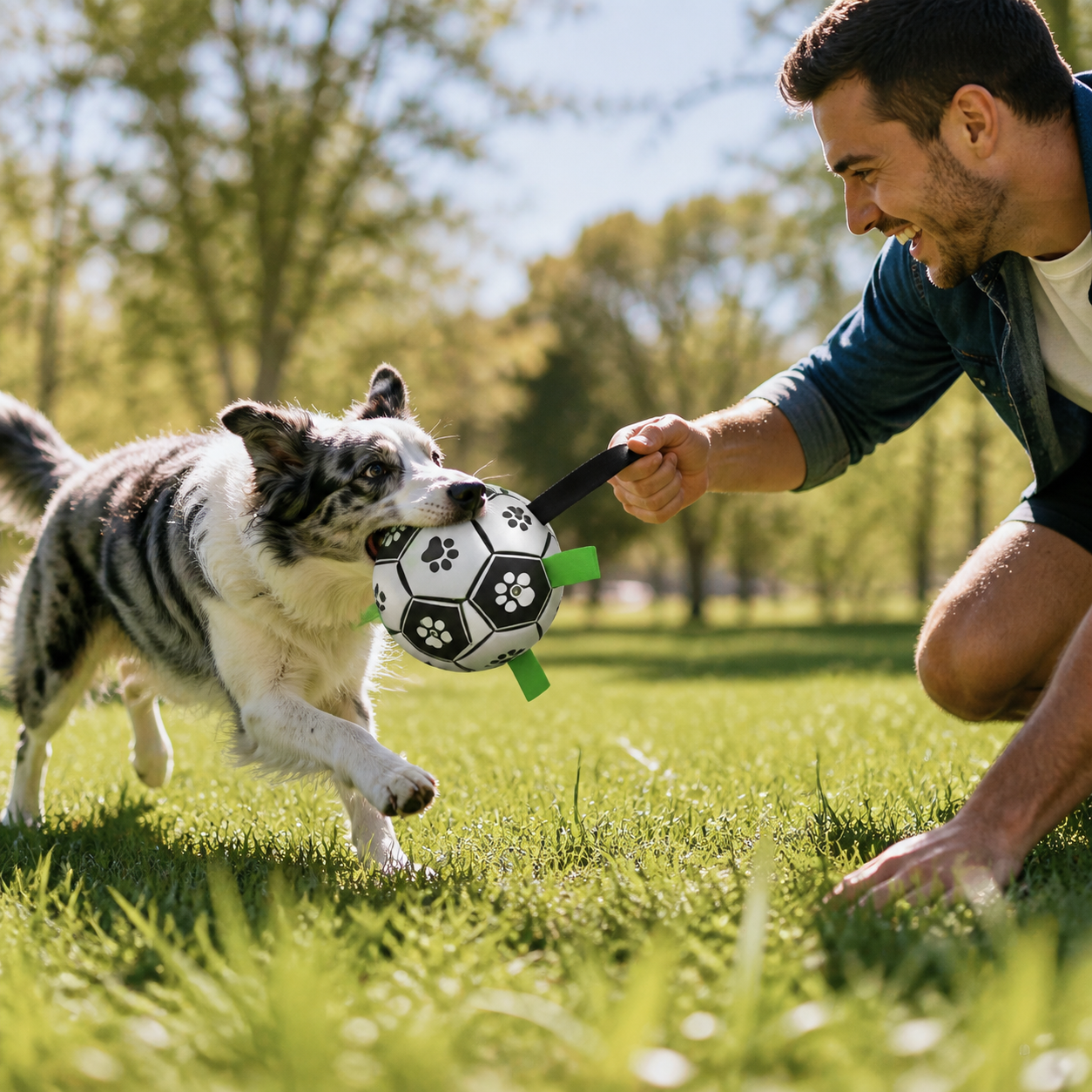 ⚽ Paw-Footie World Cup Dog Soccer Ball