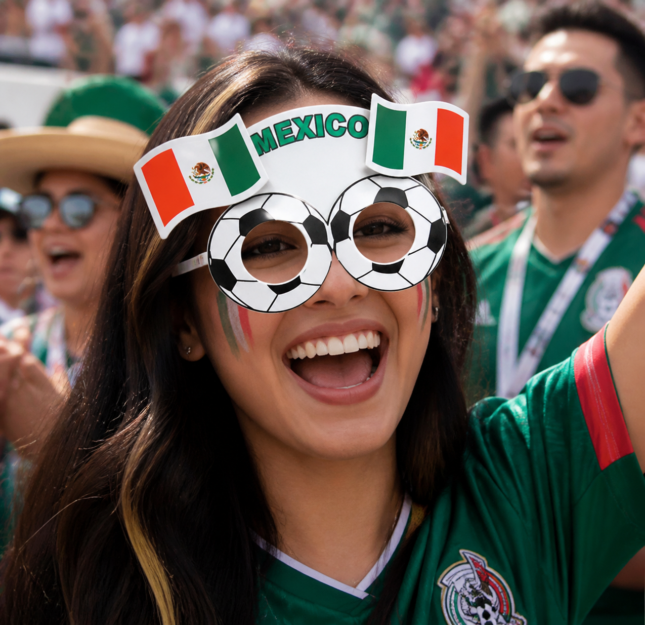 ⚽ World Cup Fan Glasses – Team Spirit Shades