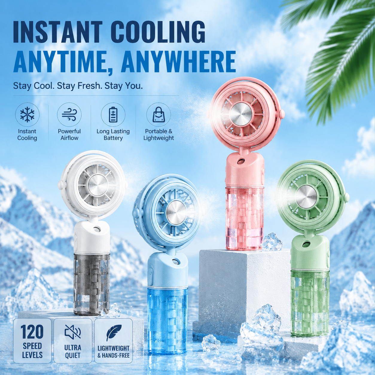 AeroMist Mini Cooling Fan