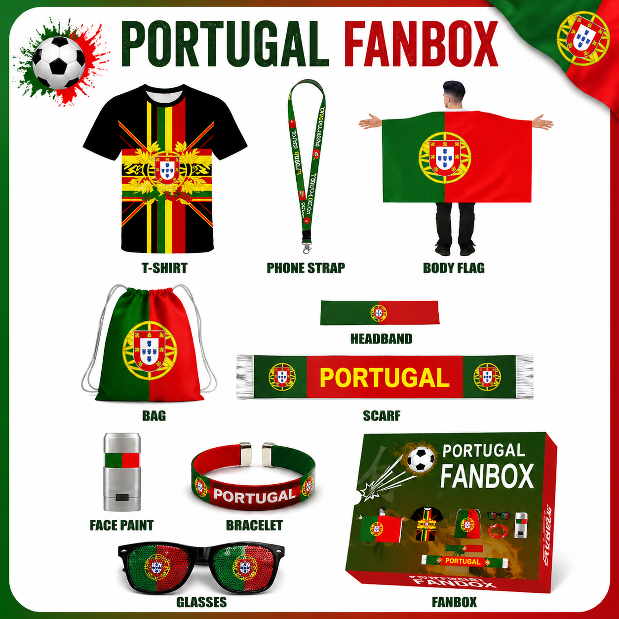⚽ World Cup Fanbox – Ultimate Soccer Fan Kit