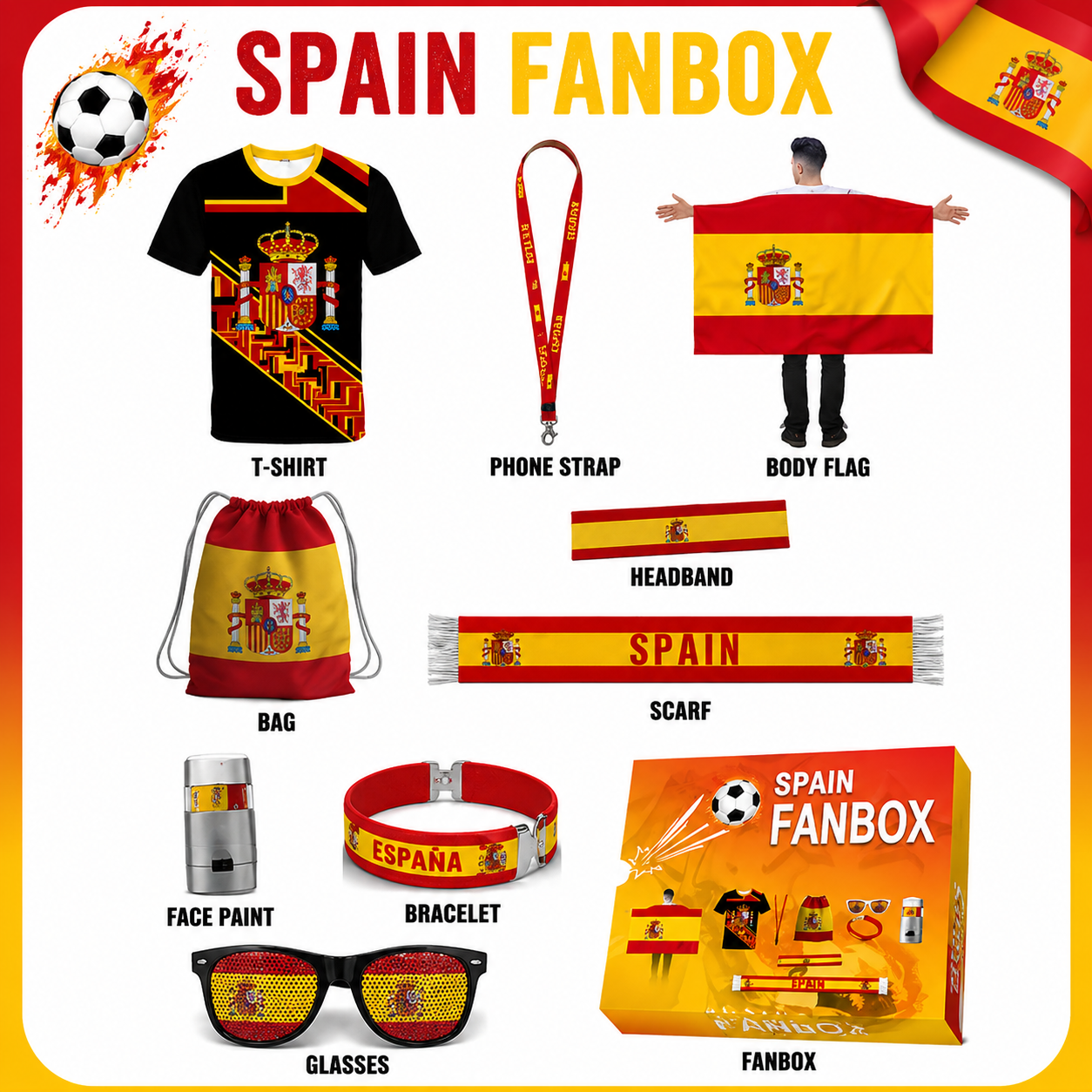 ⚽ World Cup Fanbox – Ultimate Soccer Fan Kit