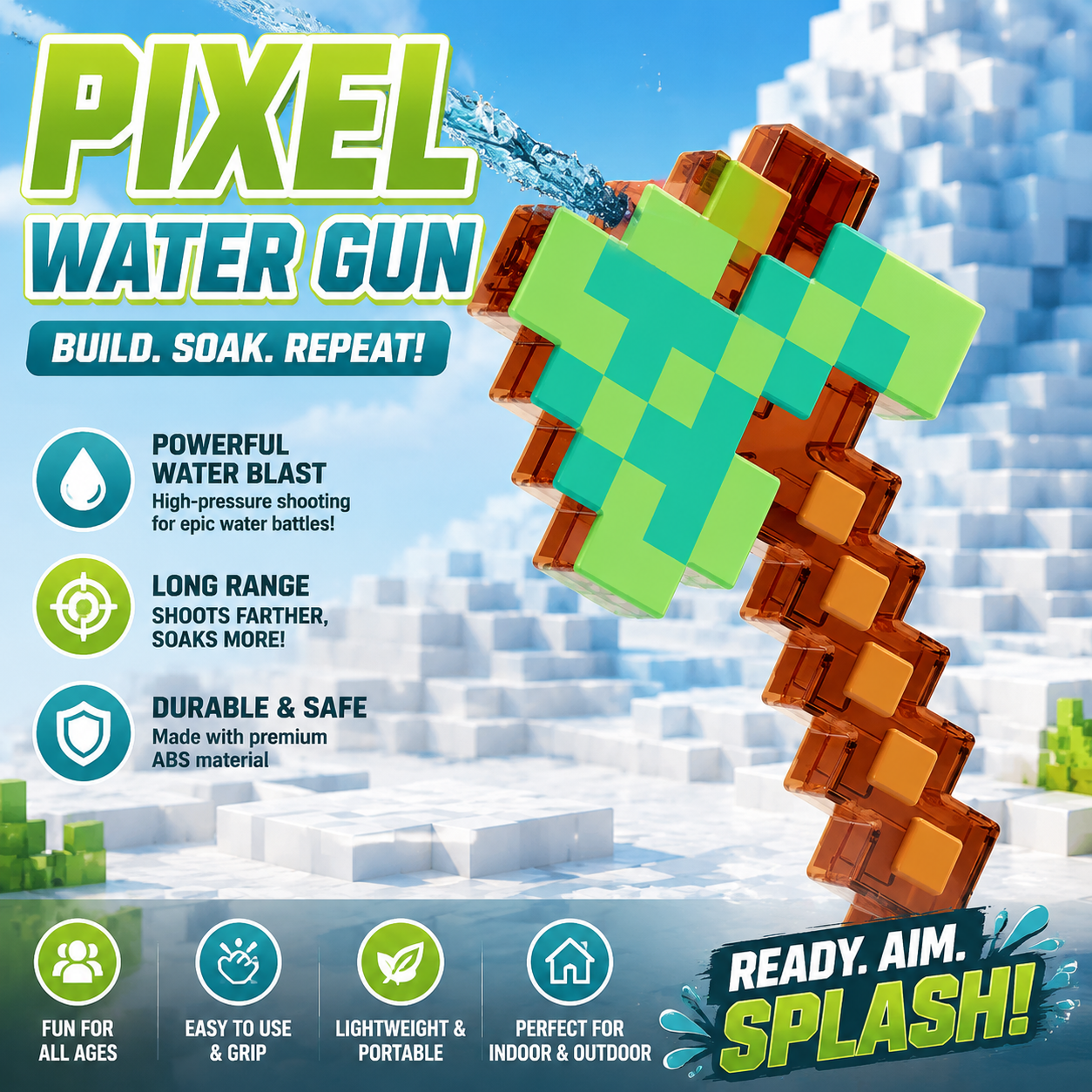 AquaBlast™ Summer Water Gun Series
