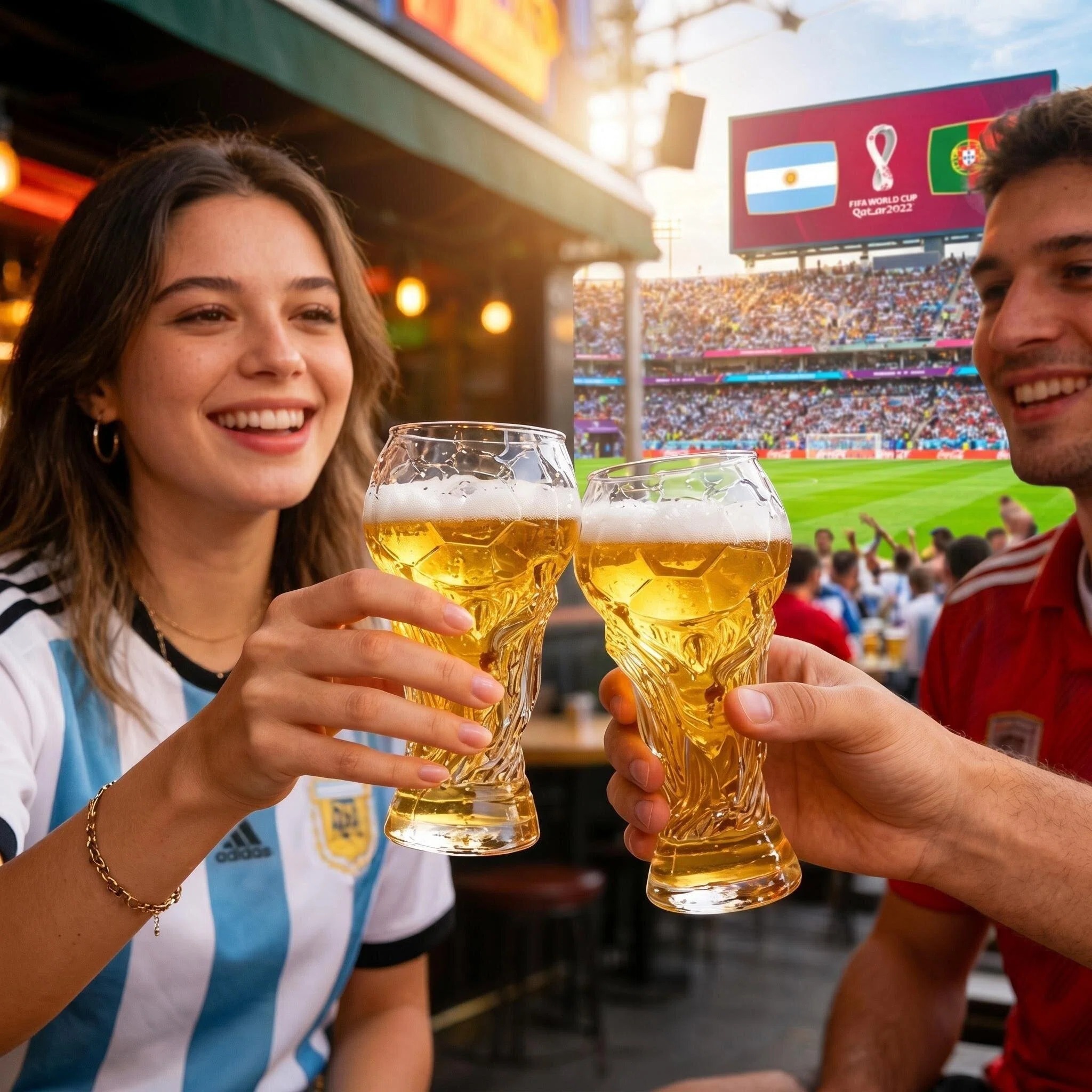 World Cup Trophy Beer Cups 