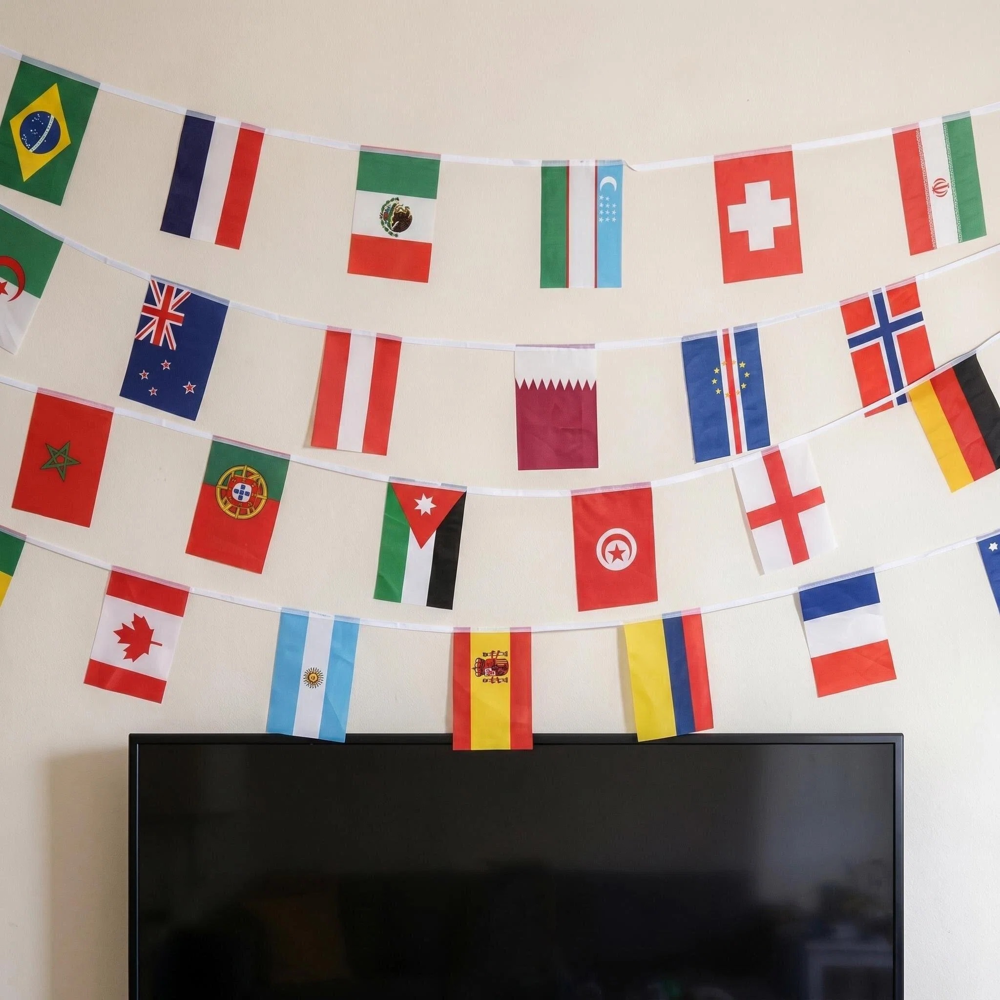 2026 World Cup Party Banner Flags