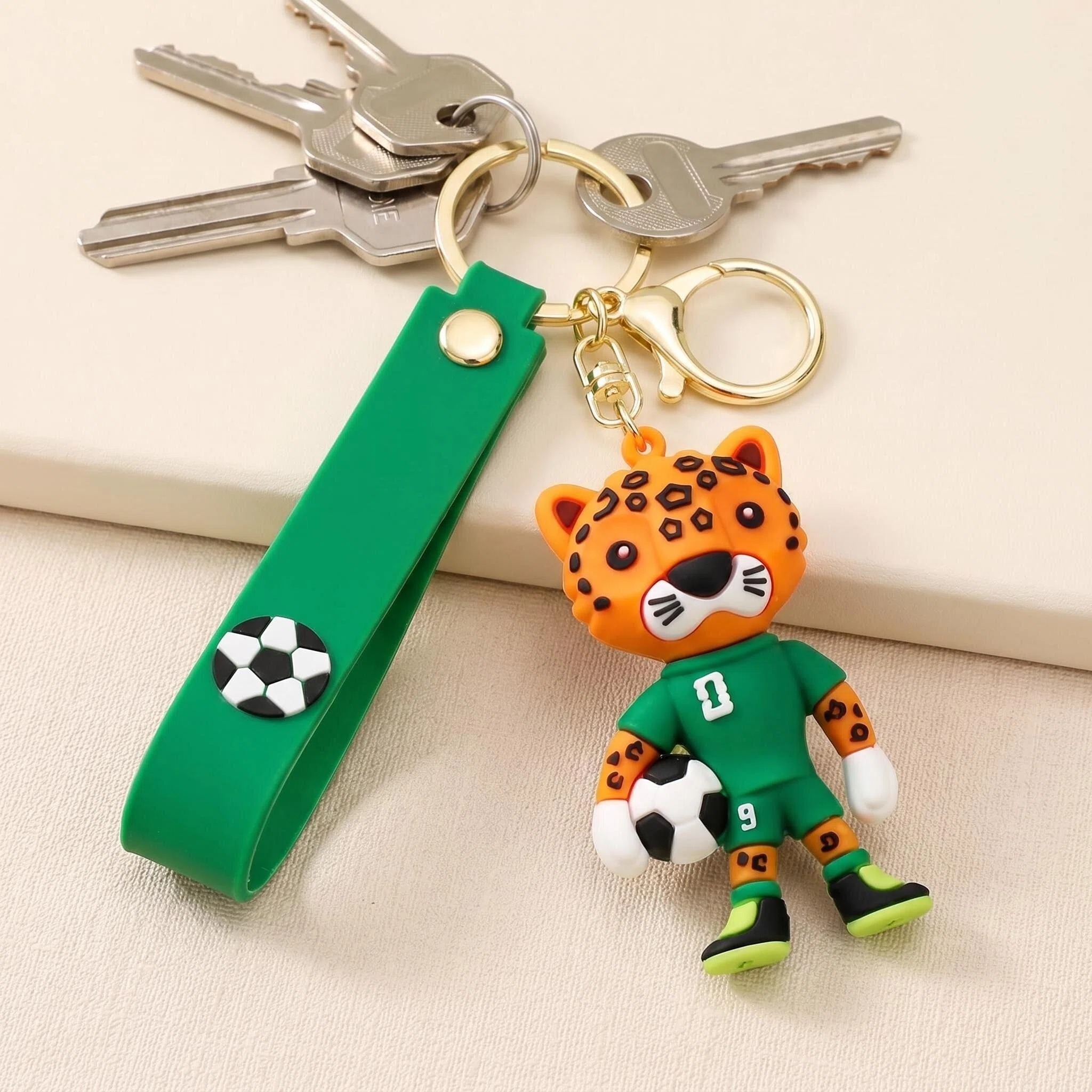 World Cup 2026 Mascot Keychain 