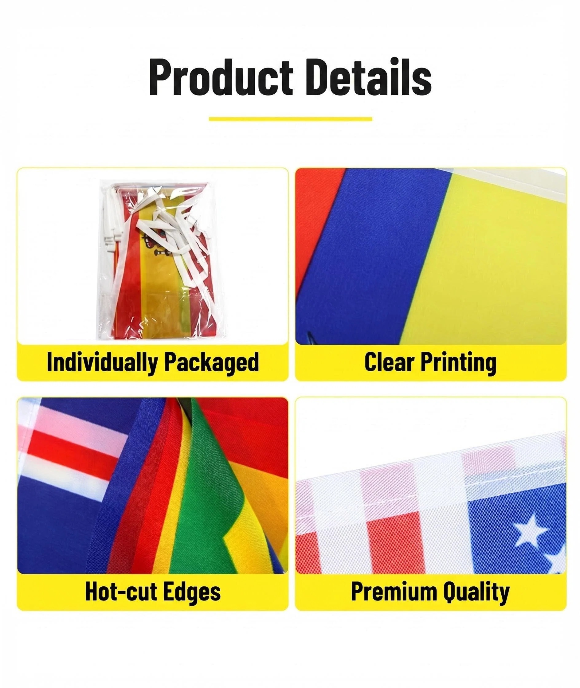 2026 World Cup Party Banner Flags