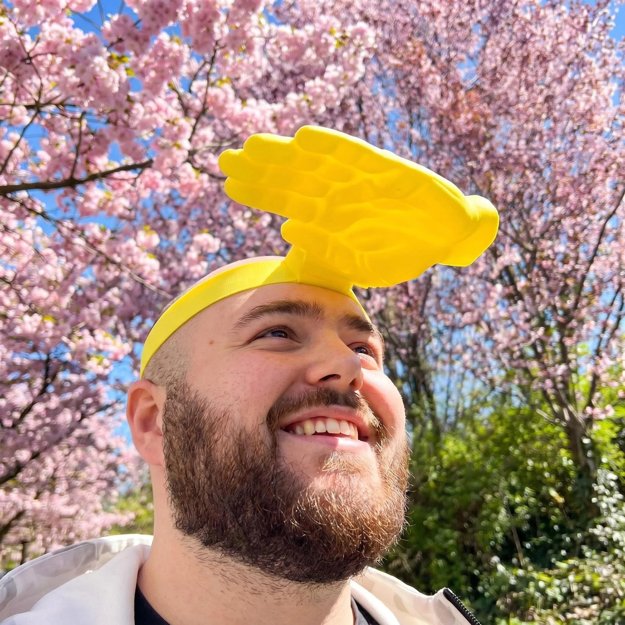 Funny Hand Visor Sun Shade Hat