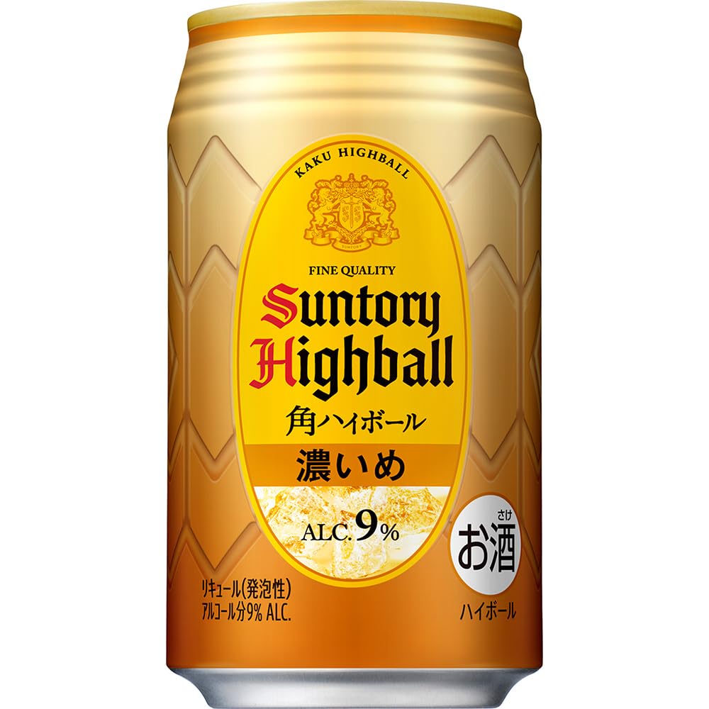 【本日入荷】角ハイボール 〈濃いめ〉 [サントリー ウイスキー ハイボール 日本 350ml×48本]